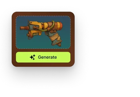 Official Meshy AI image-to-3D visual